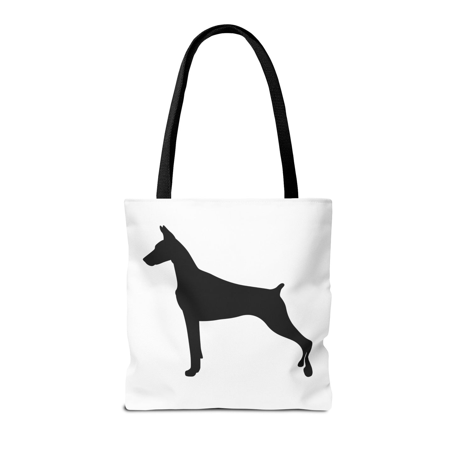 Doberman Silhouette Tote Bag