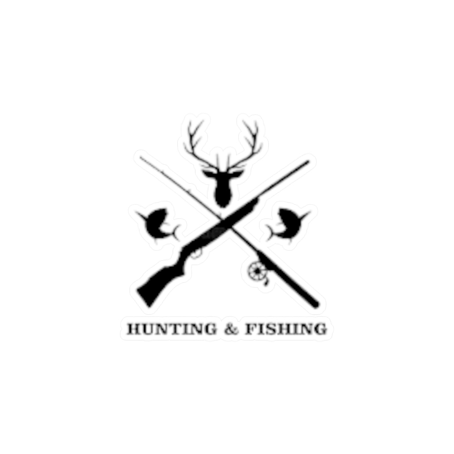 Hunting/Fishing Vinyl Decal