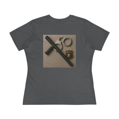 Law Enforcement Appreciation Women's Short Sleeve Crewneck Tee