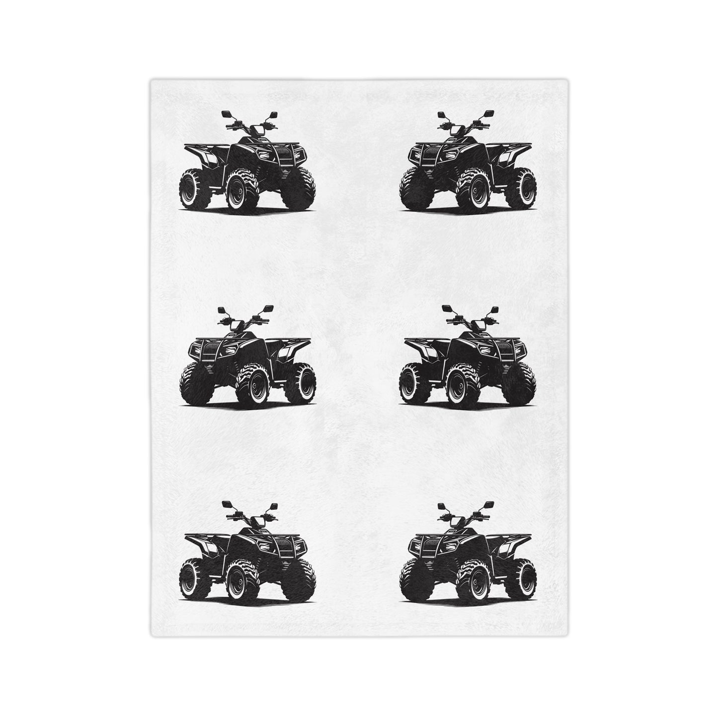 Off The Beaten Path Quad Velveteen Microfiber Blanket
