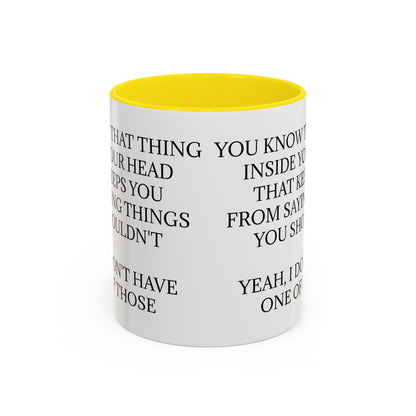 No Filter 2-Tone Coffee Mug