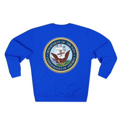 US Navy Unisex Crewneck Sweatshirt