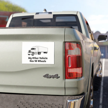 18 Wheels Indoor/Outdoor Magnet