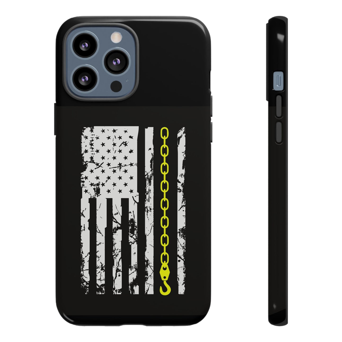 Thin Yellow Line iPhone Case