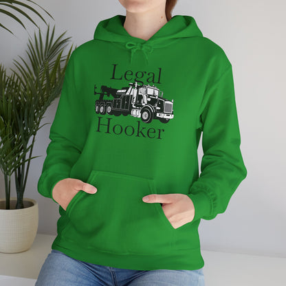 Legal H**ker Heavy Tow Truck Unisex Hoodie