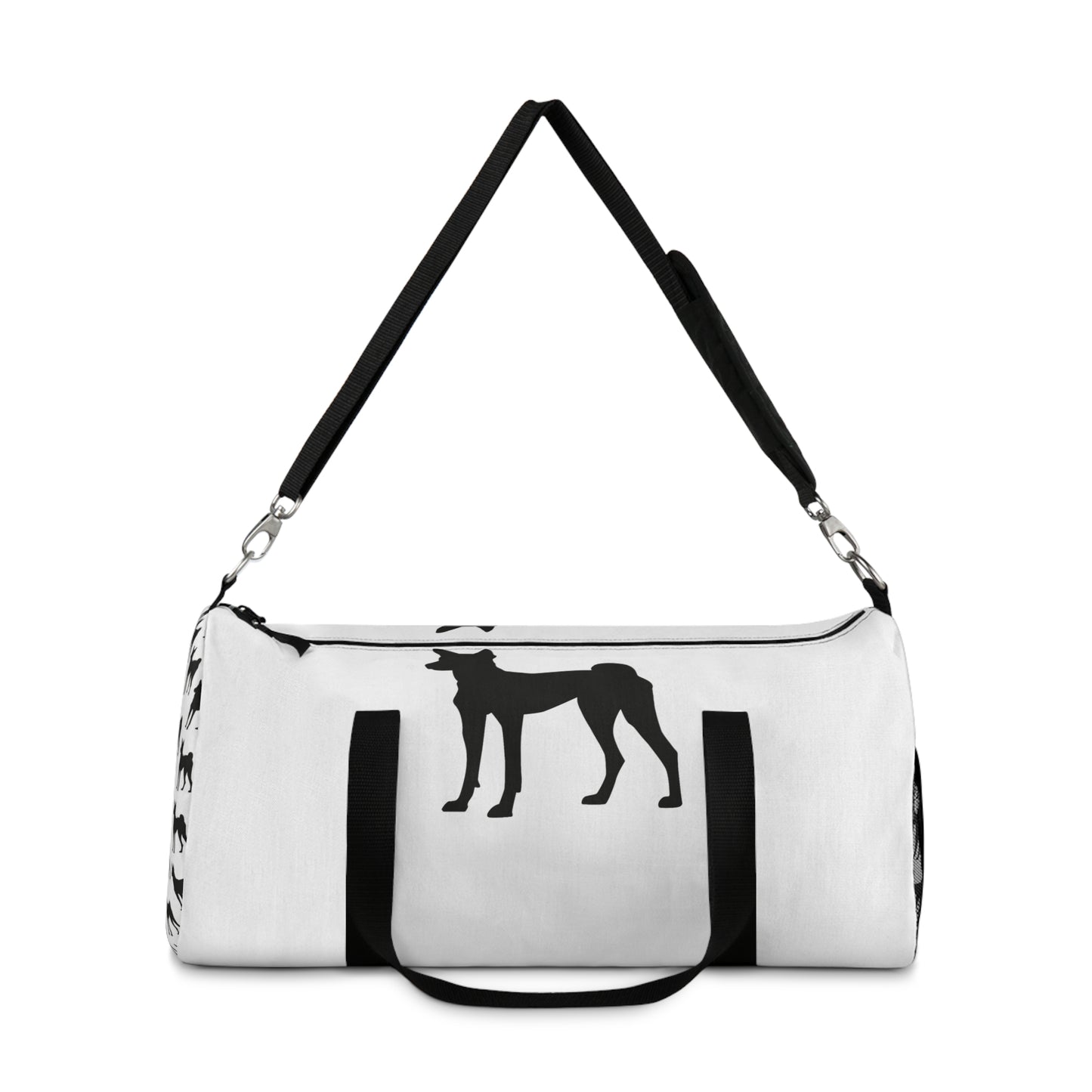 Basenji Silhouette Duffel Bag