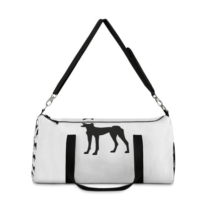 Basenji Silhouette Duffel Bag