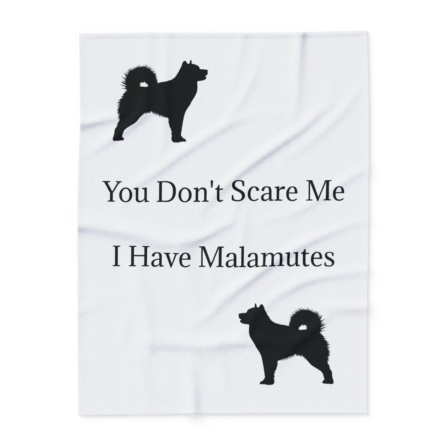 You Don't Scare Me Arctic Fleece Blanket