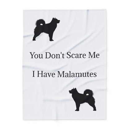 You Don't Scare Me Arctic Fleece Blanket
