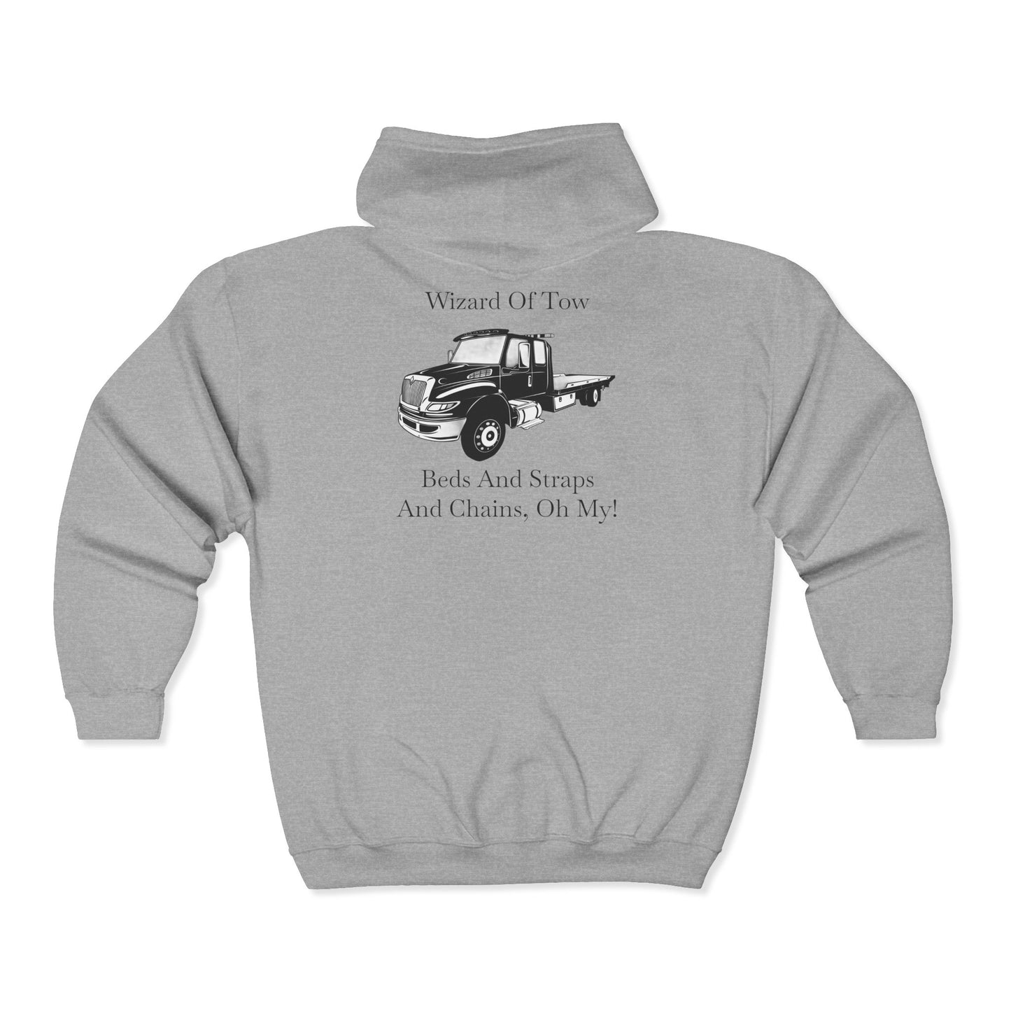 Wizard Of Tow Unisex Full Zip Hoodie