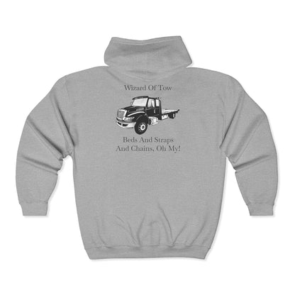Wizard Of Tow Unisex Full Zip Hoodie