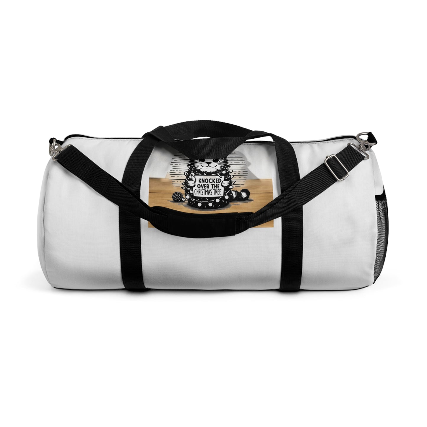 Naughty Cat Duffel Bag