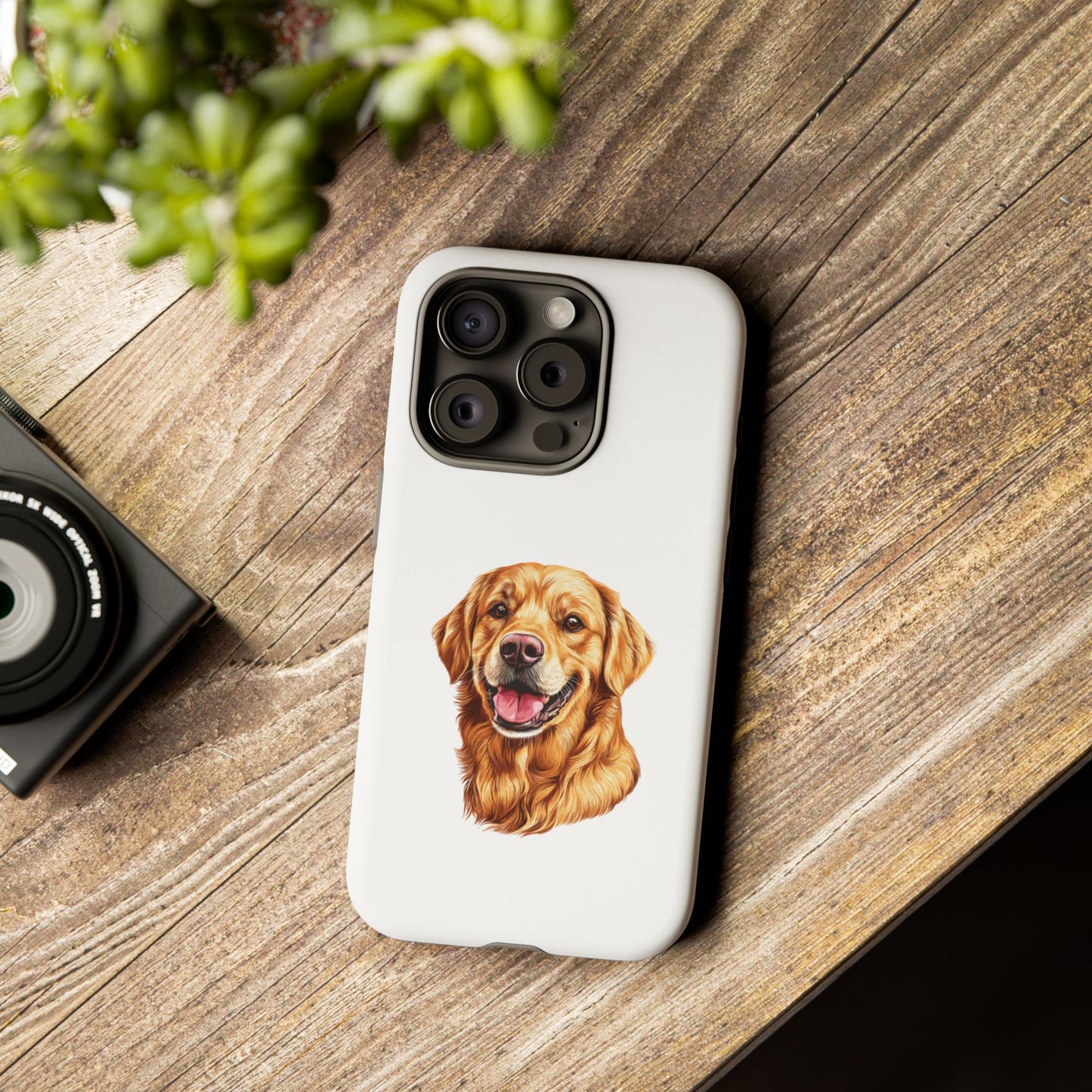 Golden Head iPhone Case