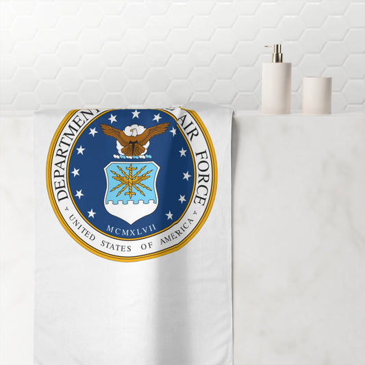 US Air Force Mink-Cotton  Beach Towel
