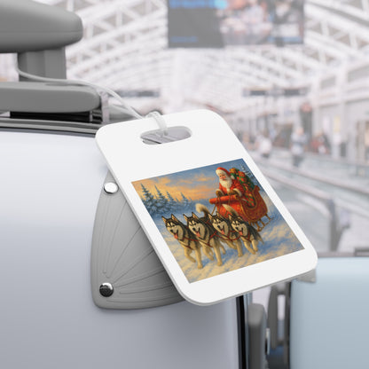Dashing Through The Snow Luggage Tag