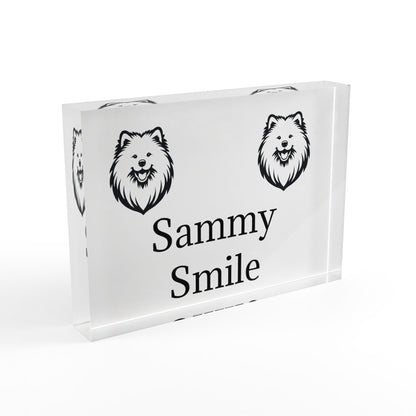 Sammy Smile Acrylic Photo Block