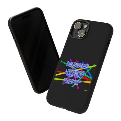 Glow Sticks iPhone Case