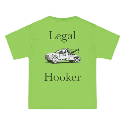 Legal H**ker Wheel Lift Tow Truck Men's Short-Sleeve Crewneck Tee