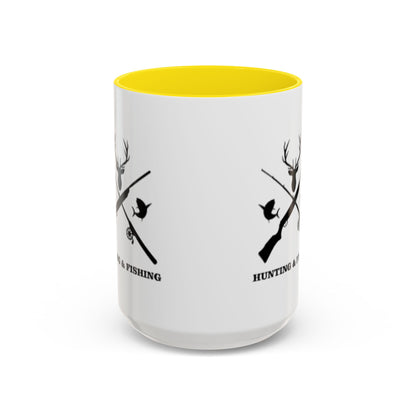 Hunting/Fishing 2-Tone Coffee Mug