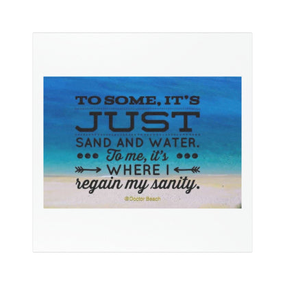 Dr. Beach Indoor/Outdoor Magnet