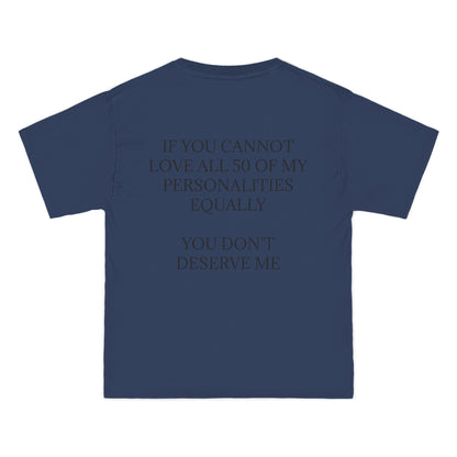 50 Personalities Men's Short-Sleeve Crewneck Tee