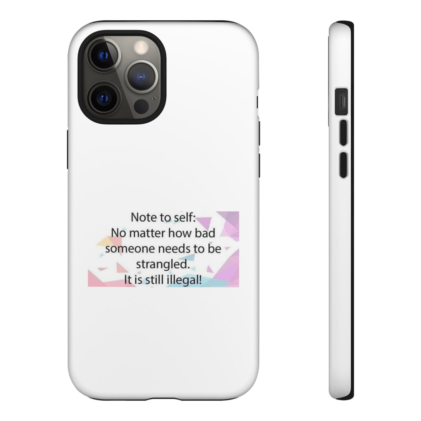 Note To Self iPhone Case