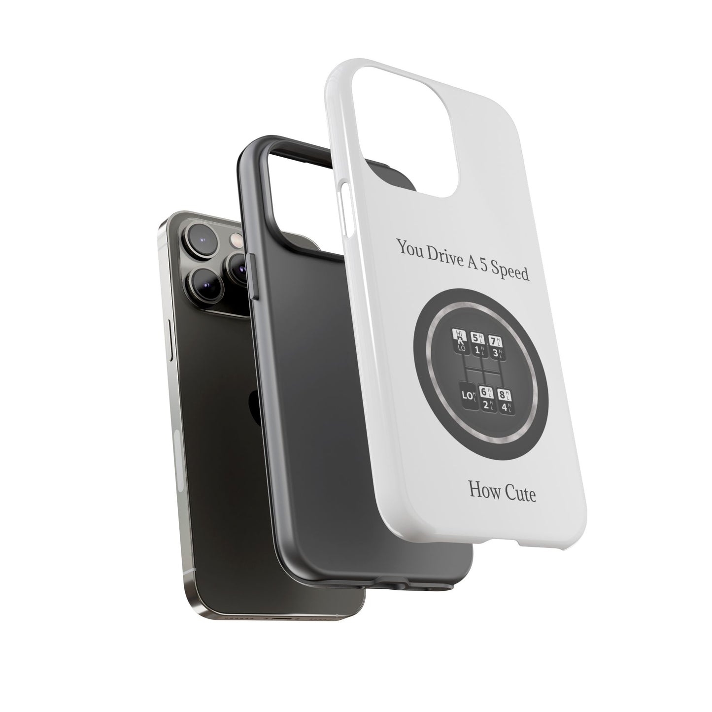 5 Speed How Cute iPhone Case