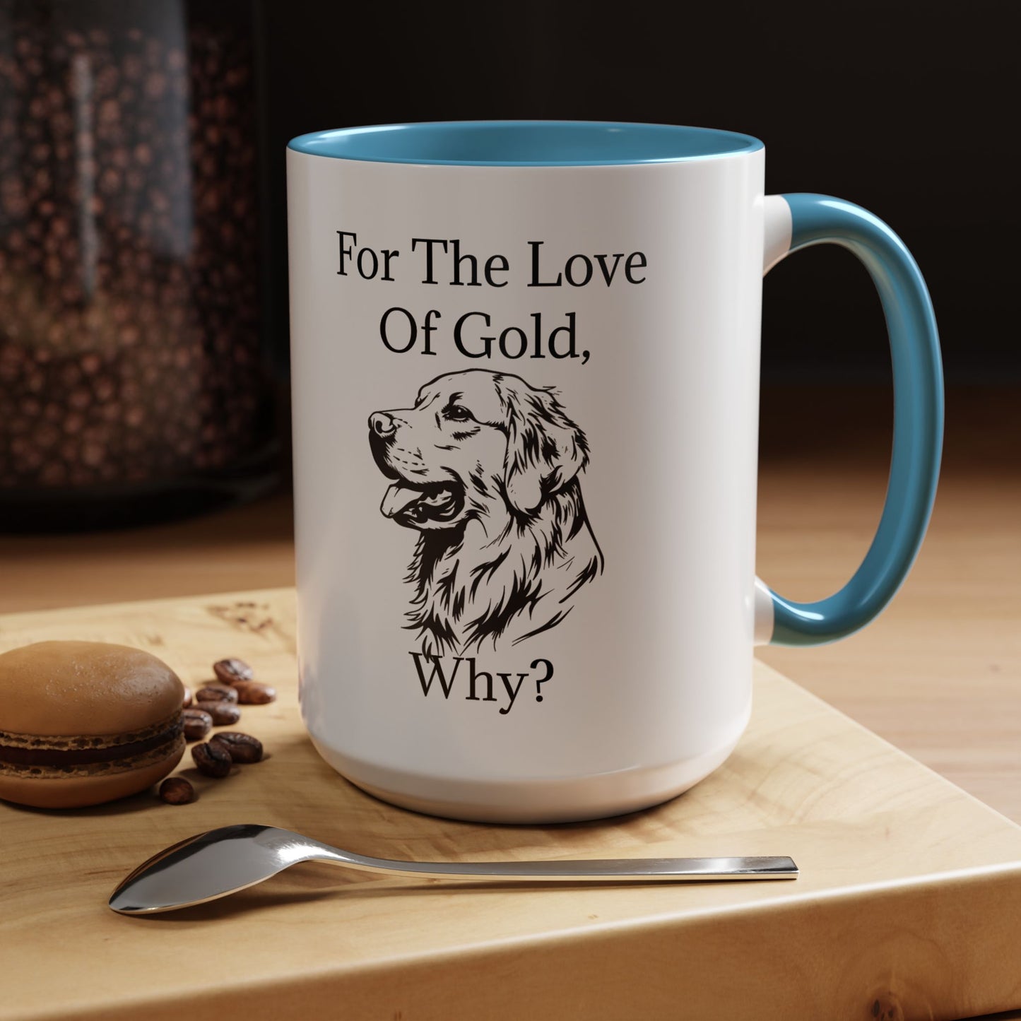 For The Love Of Gold 2-Tone Coffee Mug