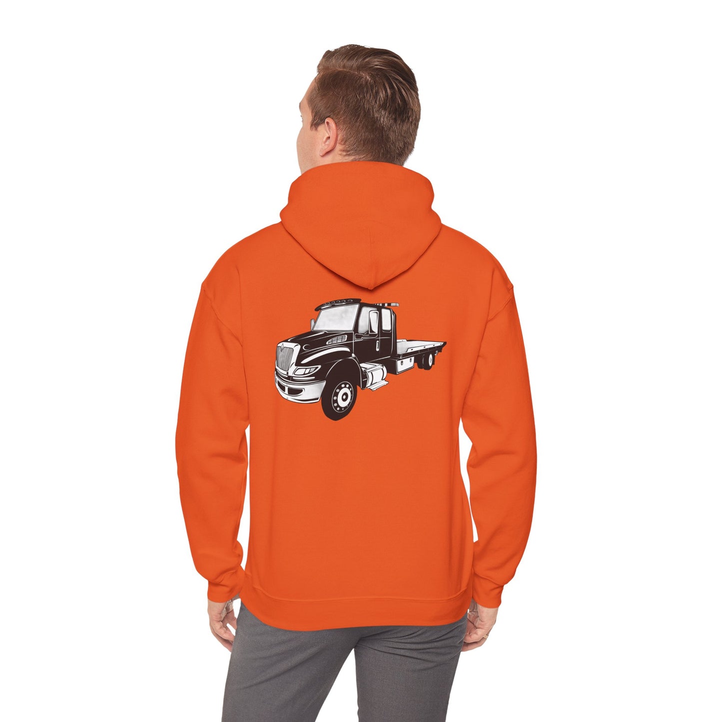 Flatbed Tow Truck Unisex Hoodie