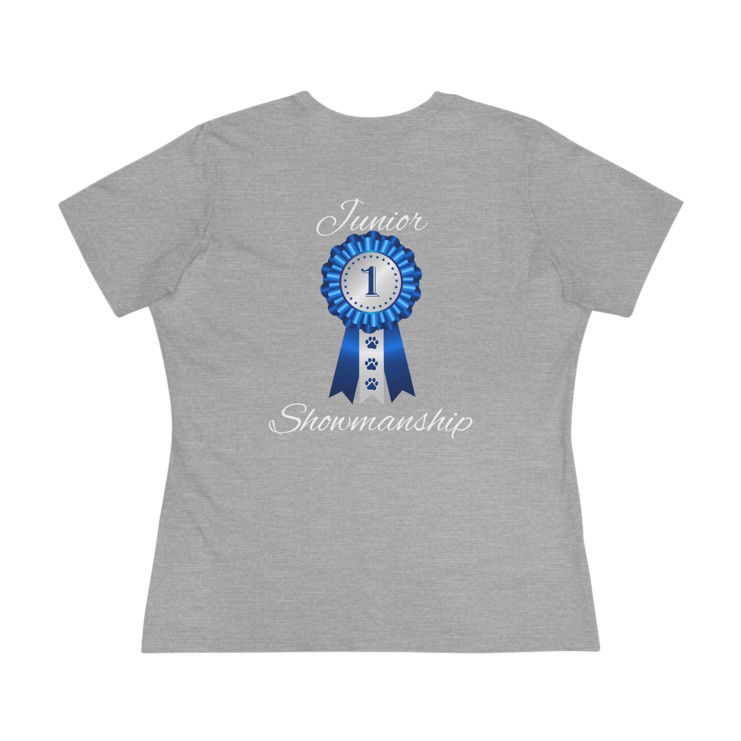 Junior Showmanship Women's Short Sleeve Crewneck Tee