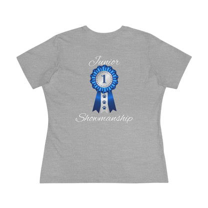 Junior Showmanship Women's Short Sleeve Crewneck Tee