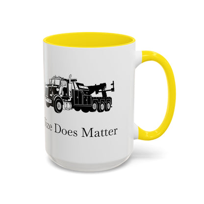 Size Does Matter 2-Tone Coffee Mug