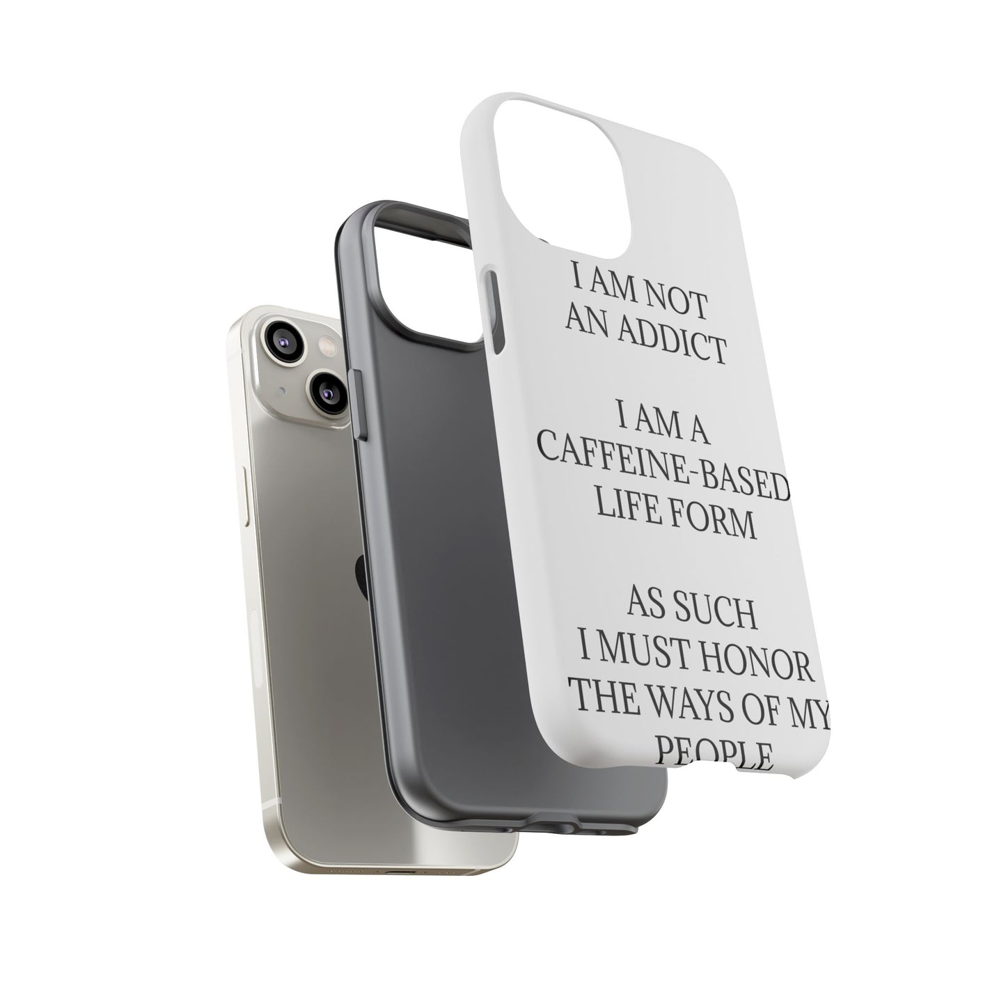 Not An Addict iPhone Case