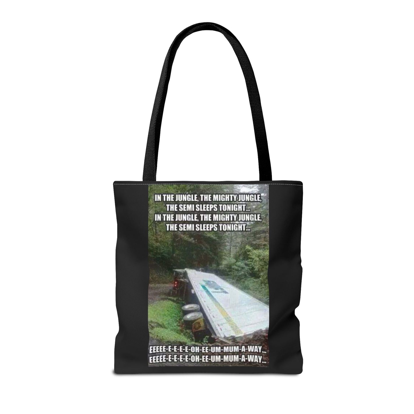 Semi Sleeps Tote Bag