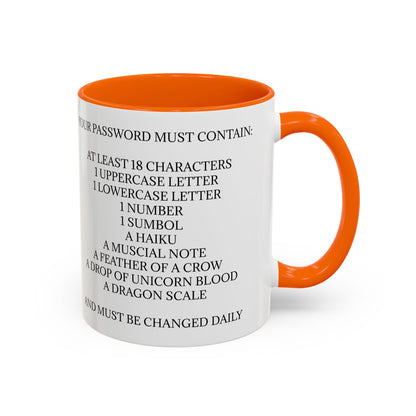 Password 2-Tone Coffee Mug