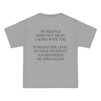 Speechless Men's Short-Sleeve Crewneck Tee