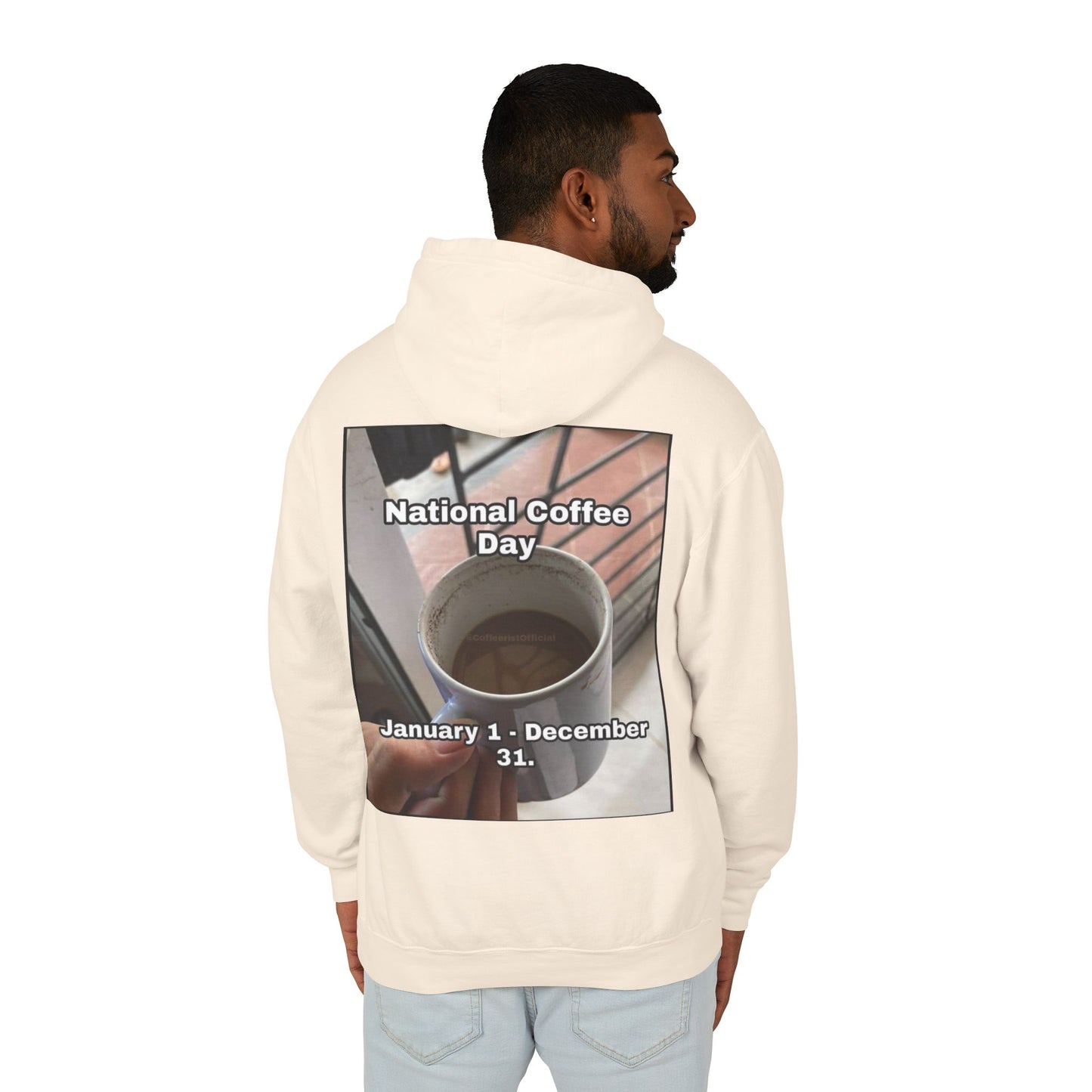 National Coffee Day Unisex Lightweight Hoodie