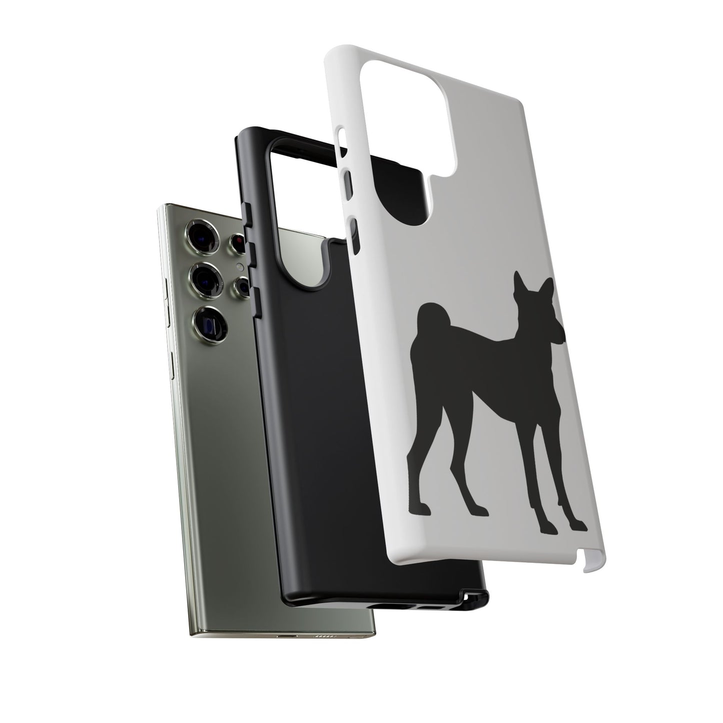 Basenji Silhouette Samsung Case