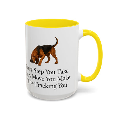 Tracking You 2-Tone Coffee Mug