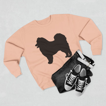 Samoyed Silhouette Unisex Crewneck Sweatshirt
