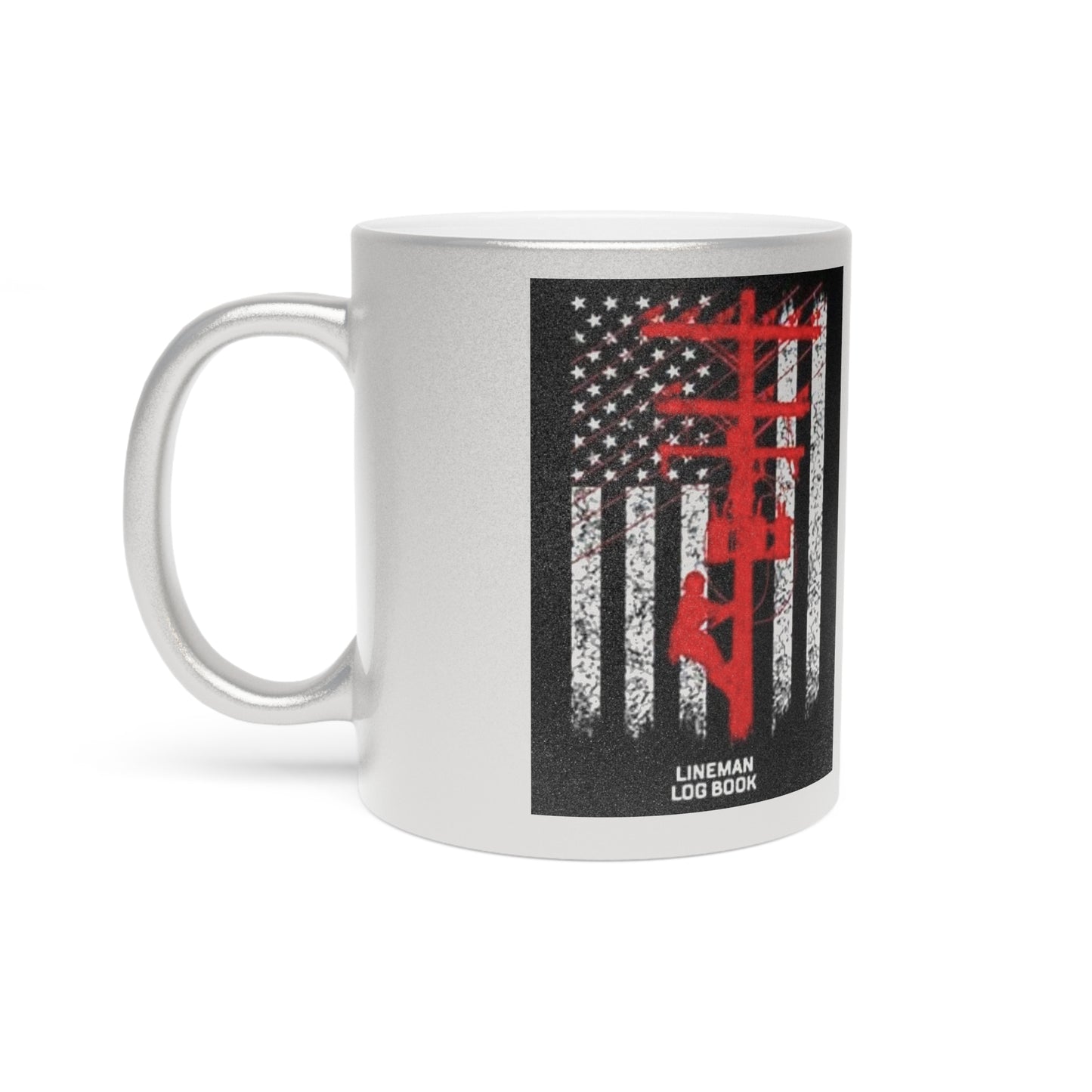 Lineman Metallic Coffee Mug