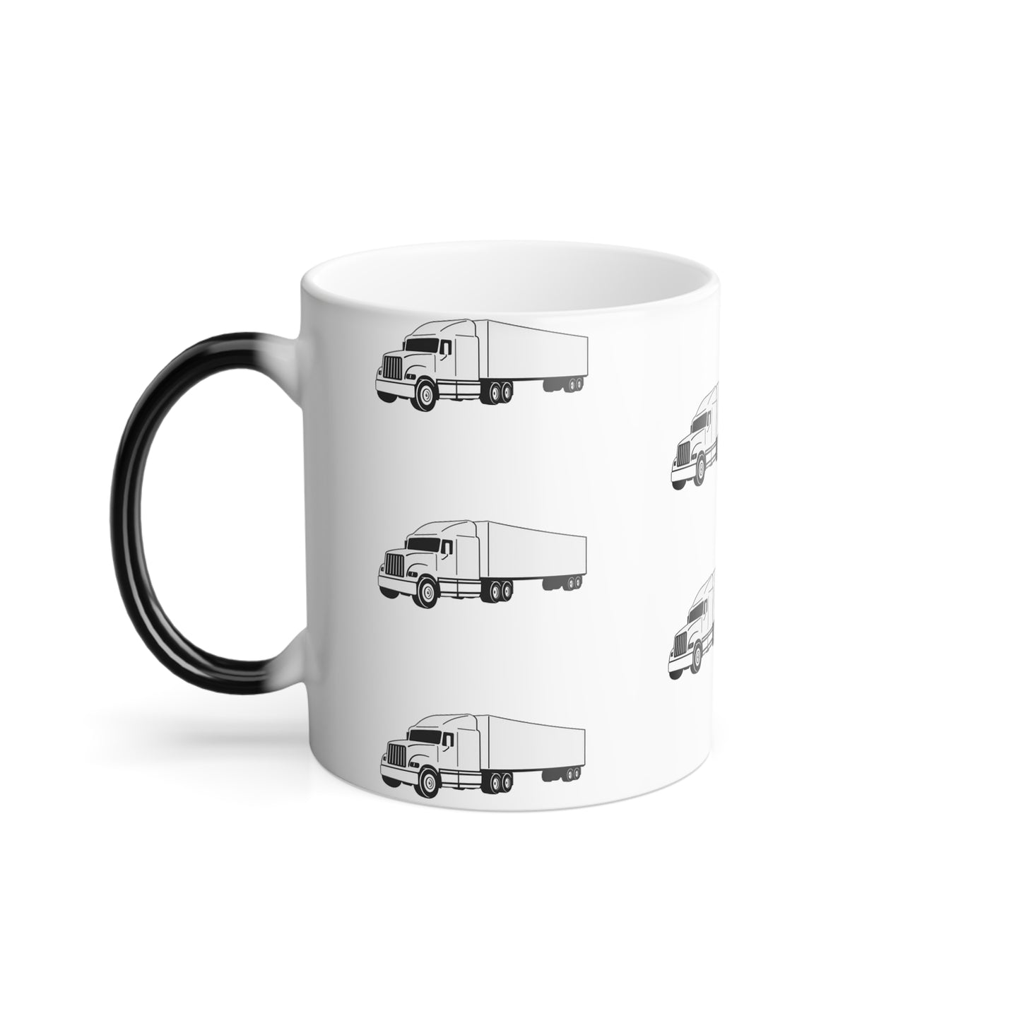 Semi Truck Color Changing Mug