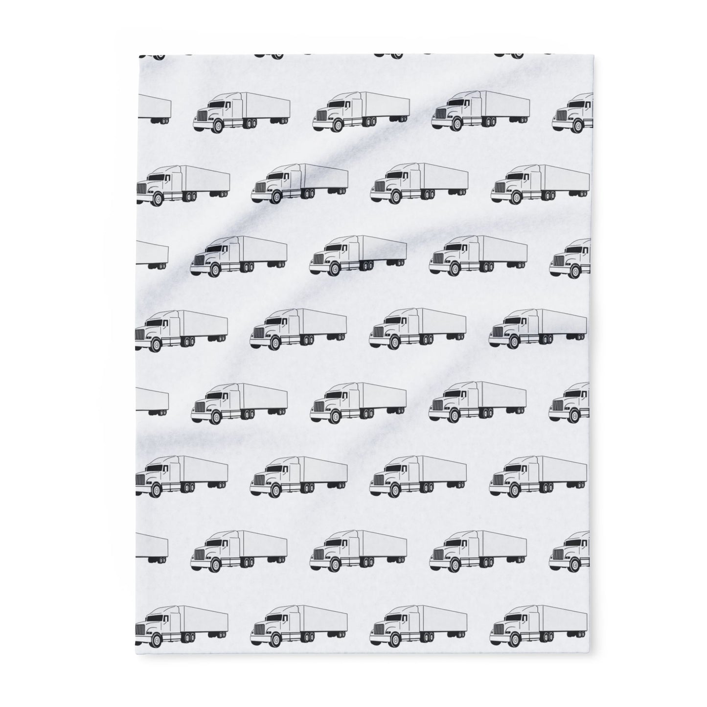 Semi Truck Arctic Fleece Blanket