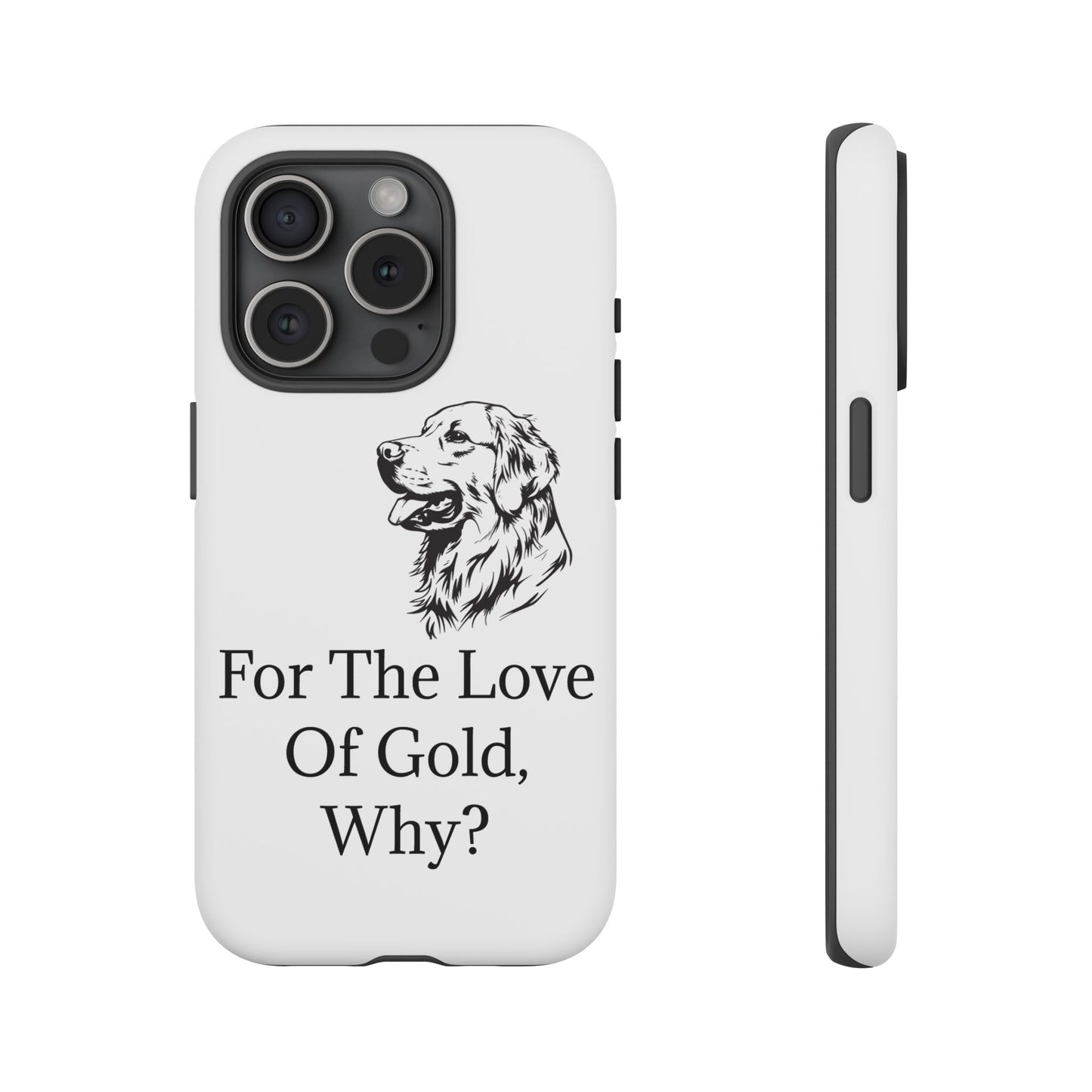 For The Love Of Gold iPhone Case