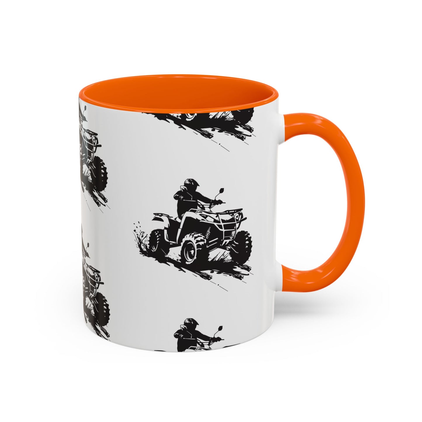 Slingin' Mud Quad 2-Tone Coffee Mug