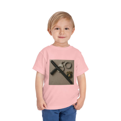 Law Enforcement Appreciation Toddler Unisex Short Sleeve Crewneck Tee