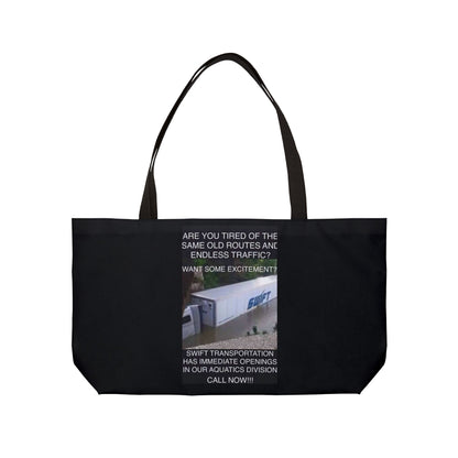 Swift Aquatics Weekender Tote Bag