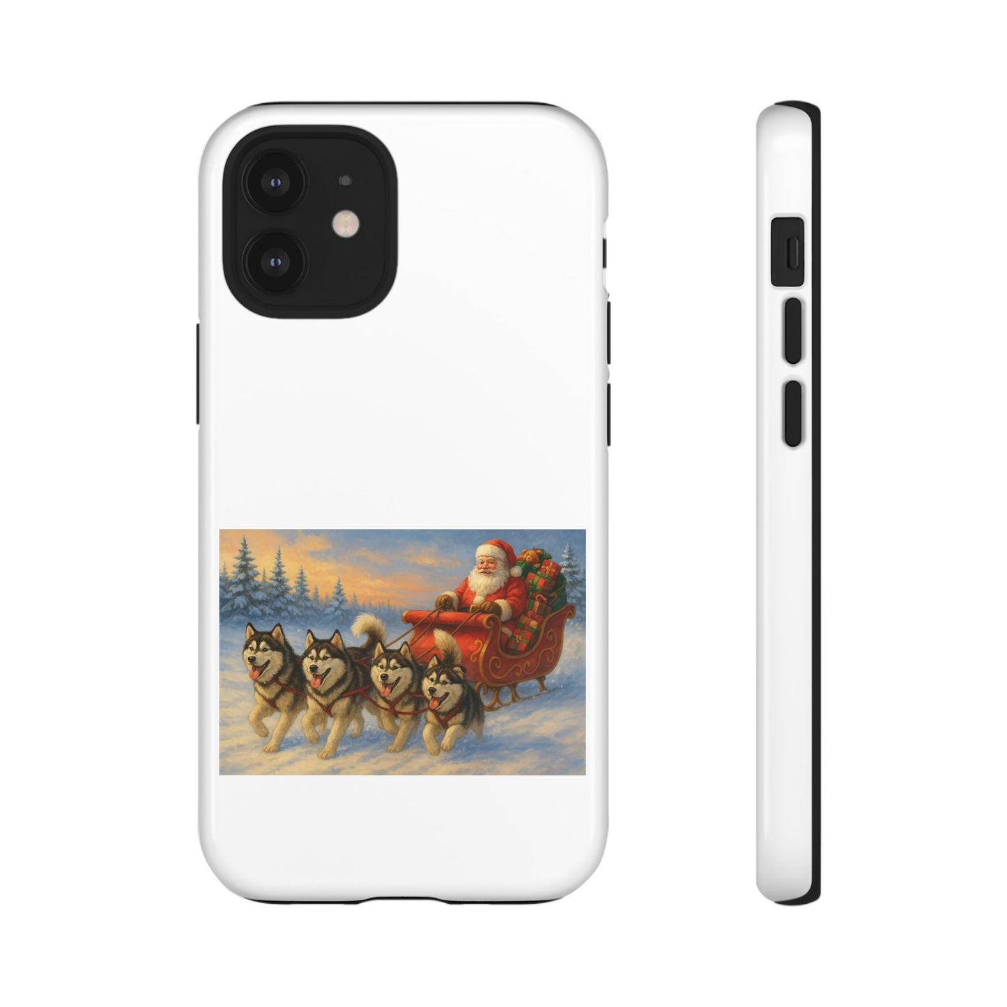 Dashing Through The Snow iPhone Case