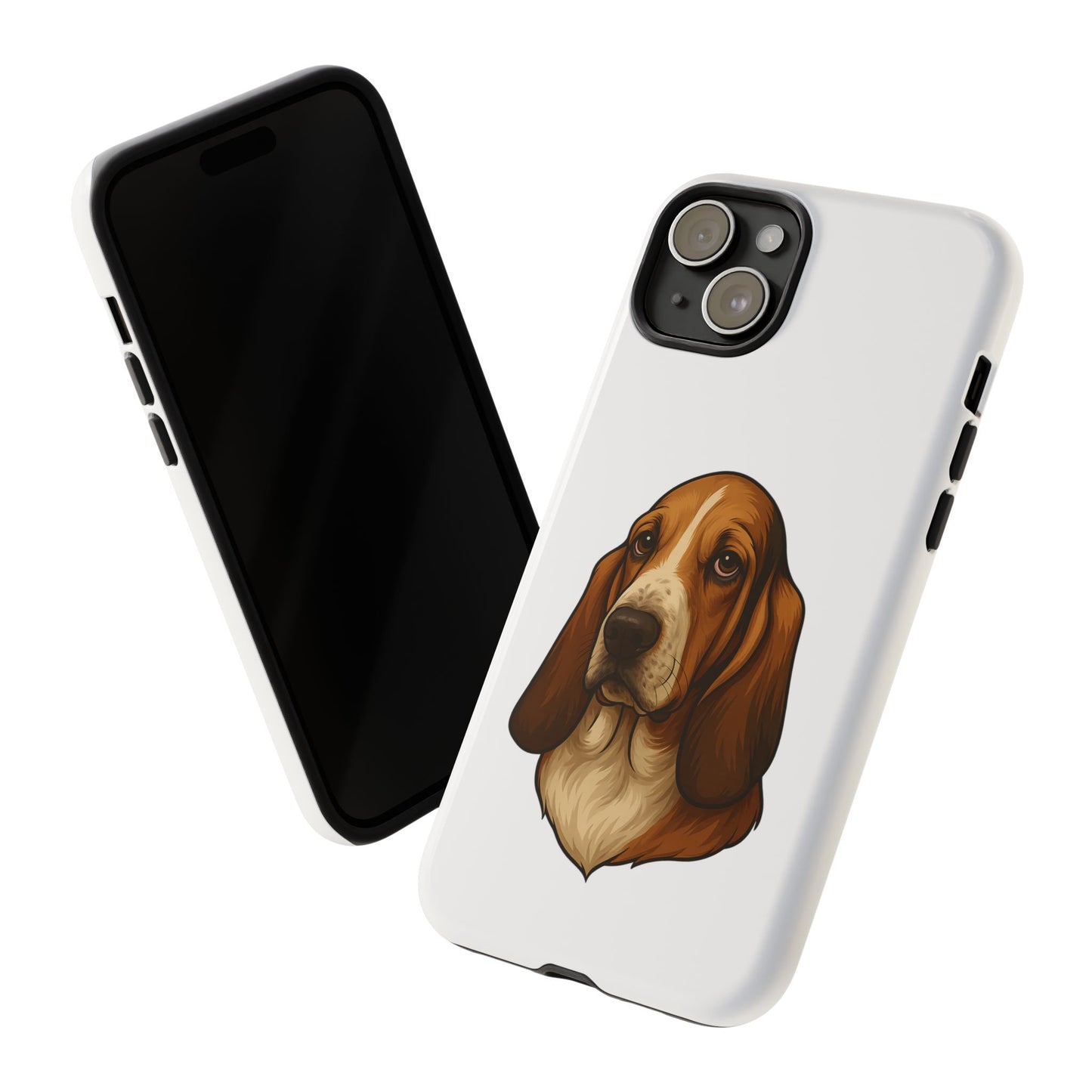 Basset Hound Head iPhone Case