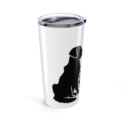 Golden Christmas Tree Tumbler